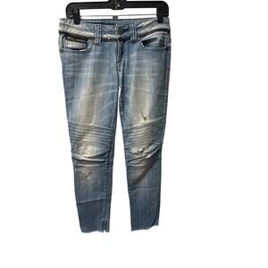 Women’s Pratts Moto Spirit Skinny Jeans.  Size 27
